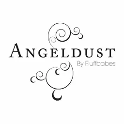 Angeldust By Fluffbabes – varumärkesbild för Yrots gnidne AB