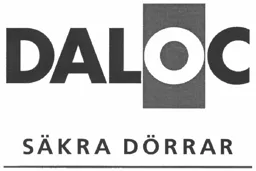 DALOC SÄKRA DÖRRAR – varumärkesbild för Daloc Futura AB