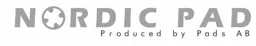 NORDIC PAD Produced by Pads AB – varumärkesbild för Pad Europa Aktiebolag