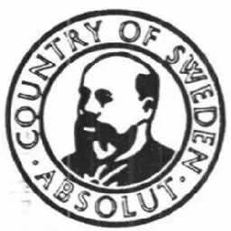 COUNTRY OF SWEDEN ABSOLUT – varumärkesbild för The Absolut Company Aktiebolag