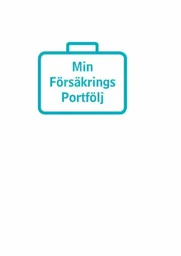 Min FörsäkringsPortfölj – varumärkesbild för Aktiebolaget Akademikerförsäkring i Stockholm