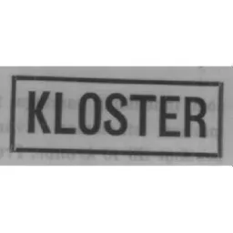 KLOSTER – varumärkesbild för Erasteel Kloster Aktiebolag