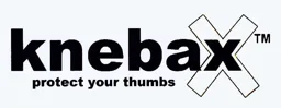 knebax protect your thumbs tm – varumärkesbild för L Klavborg Planstål Aktiebolag