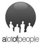 alotofpeople – varumärkesbild för Mirrorgate Path AB
