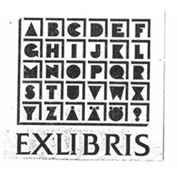 A B C D E F G H I J K L M N O P Q R S T U V W X Y Z Å Ä Ö ! EXLIBRIS – varumärkesbild för Bokusgruppen AB (publ)
