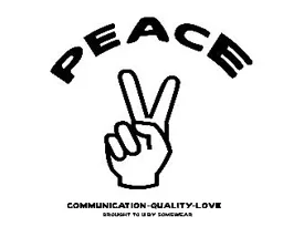 PEACE COMMUNICATION-QUALITY-LOVE BROUGHT TO U BY SOMEWEAR – varumärkesbild för RL & Sons Group AB