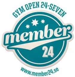 GYM OPEN 24-SEVEN member 24 www.member24.se – varumärke, Member 24 AB