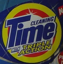 Time CLEANING WITH TRIPLE ACTION – varumärkesbild för Swedish Universal Trading AB