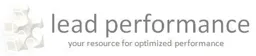 Lead Performance your resource for optimized performance – varumärkesbild för Welingo AB