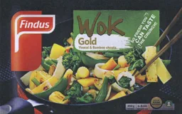 Findus Wok Gold Youcai & Bamboo shoots SO FRESH YOU CAN TASTE THE CRUNCH! – varumärkesbild för Findus Sverige Aktiebolag