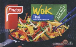 Findus Wok Thai Bambo shoots & Baby corn SO FRESH YOU CAN TASTE THE CRUNCH! – varumärkesbild för Findus Sverige Aktiebolag