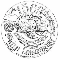 THE 1569 ICE CREAM WILD LINGONBERRY – varumärkesbild för SIA - Glass Aktiebolag