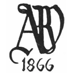 ABV 1866 – varumärkesbild för Aktiebolaget för Varubelåning