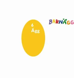BARNÄGG 6 Ägg – varumärkesbild för Kronägg AB