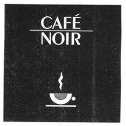 CAFE NOIR – varumärkesbild för Arvid Nordquist Handelsaktiebolag