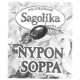 MEJERIERNAS SAGOLIKA NYPON SOPPA – varumärkesbild för Rynkeby Foods Handelsbolag