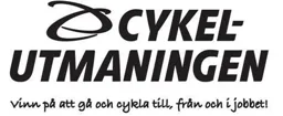 CYKELUTMANINGEN Vinn på att gå och cykla till, från och i jobbet! – varumärkesbild för Topline Aktiebolag