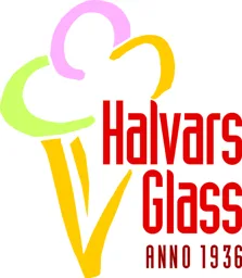 Halvars Glass – varumärkesbild för Sten Niclas Peterson Handel & Invest Aktiebolag