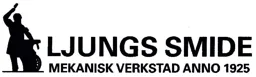 LJUNGS SMIDE MEKANISK VERKSTAD ANNO 1925 – varumärkesbild för Ljungs Smide aktiebolag