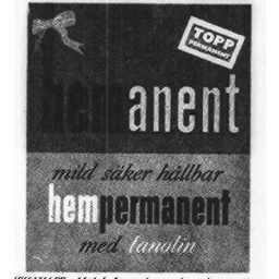 TOPP PERMANENT hemanent mild säker hållbar hempermanent med lanolin – varumärkesbild för Orkla Care AB
