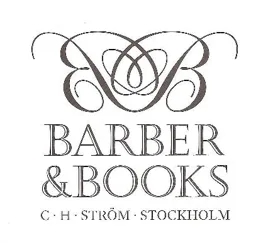Barber & Books CH Ström Stockholm – varumärkesbild för Barber & Books Stockholm AB