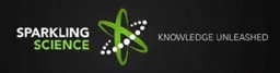 SPARKLING SCIENCE  KNOWLEDGE UNLEASHED – varumärkesbild för SparkliTech AB