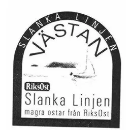 SLANKA LINJEN VÄSTAN RiksOst slanka linjen magra ostar från RiksOst – varumärkesbild för Arla Foods AB
