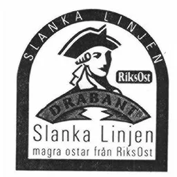 SLANKA LINJEN RiksOst DRABANT Slanka Linjen magra ostar från RiksOst – varumärkesbild för Arla Foods AB