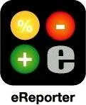 eReporter % - + e – varumärkesbild för Berglöf Consulting AB