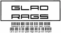 GLAD RAGS – varumärkesbild för Teidop Bewik AB