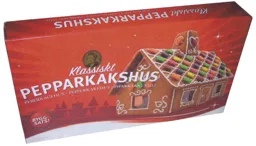 Klassiskt PEPPARKAKSHUS PEBERKAGEHUS PEPPARKAKEHUS PIPARKAKKUTALO – varumärkesbild för Aktiebolaget Annas Pepparkakor