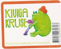 Kiviga Kruse Kolsyrad läskedryck/kiwismak. – varumärkesbild för Dryckesbolaget Gustav Vasa AB