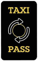 TAXI PASS – varumärkesbild för Taxipass Card Service AB