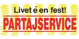 PARTAJSERVICE - Livet é en fest! – varumärkesbild för Evivent AB