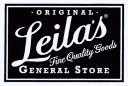 LEILA´S ORIGINAL Fine Quality Goods GENERAL STORE – varumärkesbild för Leila's General Store AB