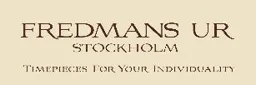 FREDMANS UR STOCKHOLM TIMEPIECES FOR YOUR INDIVIDUALITY – varumärkesbild för H Fredriksson Trading AB