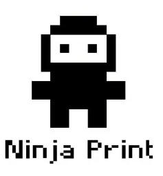 Ninja Print – varumärkesbild för Beware of Ninja AB