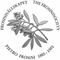 Frosinisällskapet - the Frosinisociety PIETRO FROSINI 1885-1951 – varumärke, FROSINISÄLLSKAPET