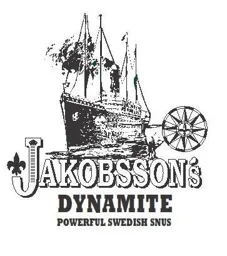 JAKOBSSON´S DYNAMITE POWERFUL SWEDISH SNUS – varumärkesbild för Gotlands Snus AB