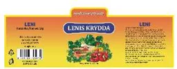 LENIS KRYDDA – varumärkesbild för Leni Entreprenad AB