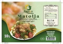 Matolja GENUINE ORIGINAL 10L Rapson Sweden Konsumentkontakt: Rapson Sweden AB Dåntorpsvägen 33 136 50 Jordbro Mobil: 0046-720217426 – varumärkesbild för Tolek AB
