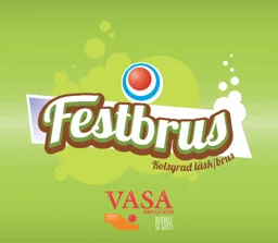 Festbrus Kolsyrad läsk/brus VASA BRYGGERI DUBBELT SÅ GOTT! – varumärkesbild för Dryckesbolaget Gustav Vasa AB