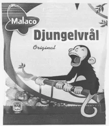 Djungelvrål Malaco Original – varumärkesbild för Cloetta Sverige AB