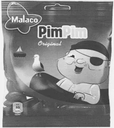 PimPim Malaco Original – varumärkesbild för Cloetta Sverige AB