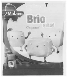 Brio Grädd Malaco Original – varumärkesbild för Cloetta Sverige AB