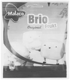 Brio Frukt Malaco Original – varumärkesbild för Cloetta Sverige AB
