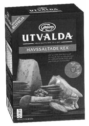 Göteborgs UTVALDA HAVSSALTADE KEX – varumärkesbild för Göteborgs Kex Aktiebolag