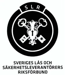 SLR SVERIGES LÅS OCH SÄKERHETSLEVERANTÖRERS RIKSFÖRBUND – varumärkesbild för SVERIGES LÅS OCH SÄKERHETSLEVERANTÖRERS RIKSFÖRBUND