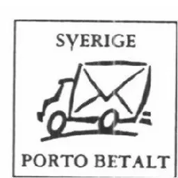 SVERIGE PORTO BETALT – varumärkesbild för PostNord Group AB