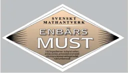 Enbärsmust Svenskt Mathantverk – varumärkesbild för Svenskt Mathantverk AB